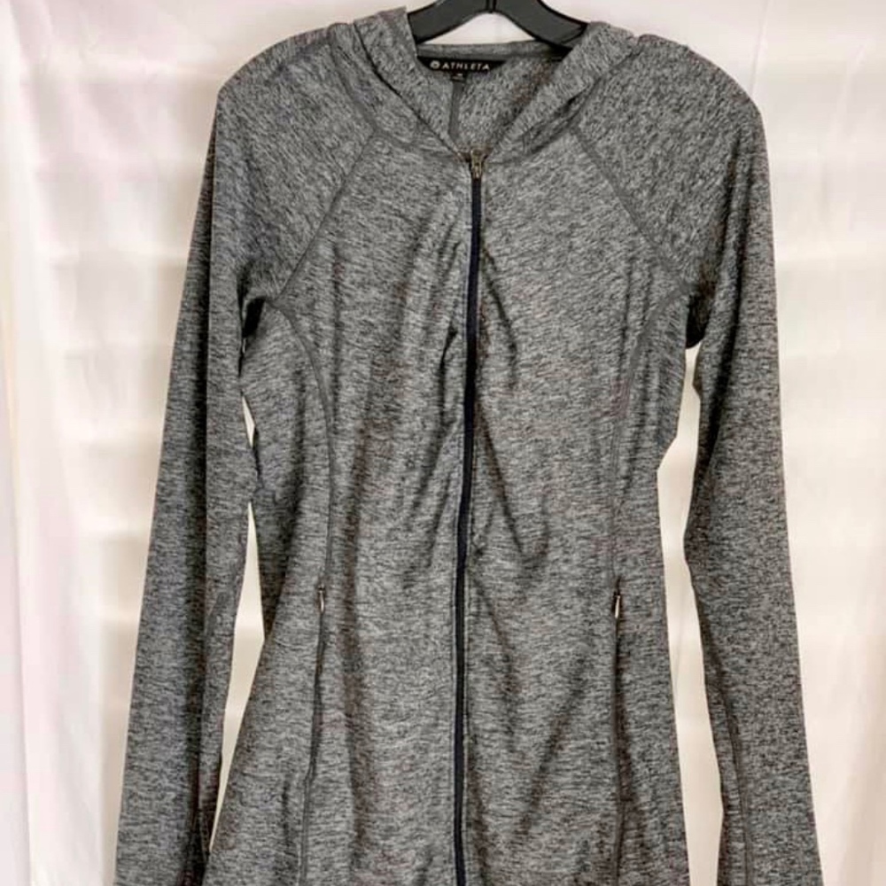 Athleta zip front jacket